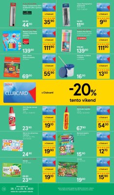 akční leták Tesco 12.8.2020-18.8.2020