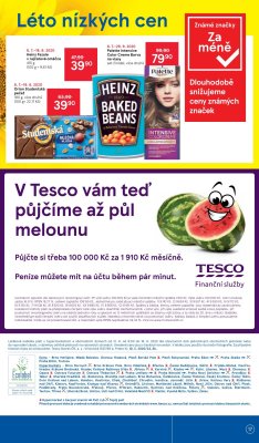 akční leták Tesco 12.8.2020-18.8.2020