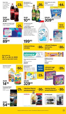 akční leták Tesco 12.8.2020-18.8.2020