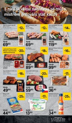 akční leták Tesco 12.8.2020-18.8.2020