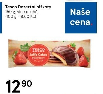 Čokopiškoty Tesco