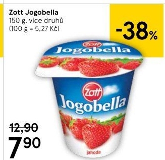 Jogurt Jogobella Zott