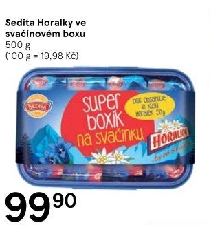 Oplatky Horalky Sedita