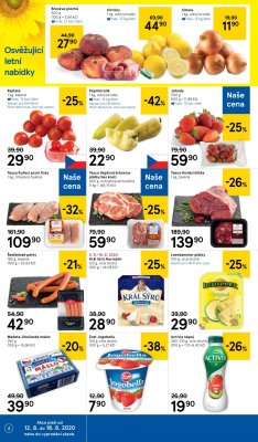 akční leták Tesco 12.8.2020-18.8.2020