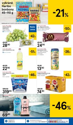 akční leták Tesco 12.8.2020-18.8.2020