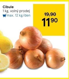 Cibule kuchyňská žlutá