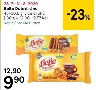 Sušenky BeBe Dobré ráno Opavia