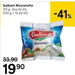 Sýr Mozzarella Galbani