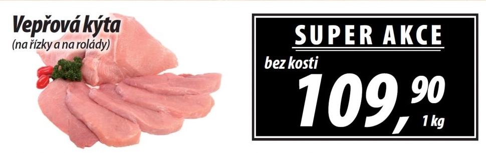 Vepřová kýta bez kosti