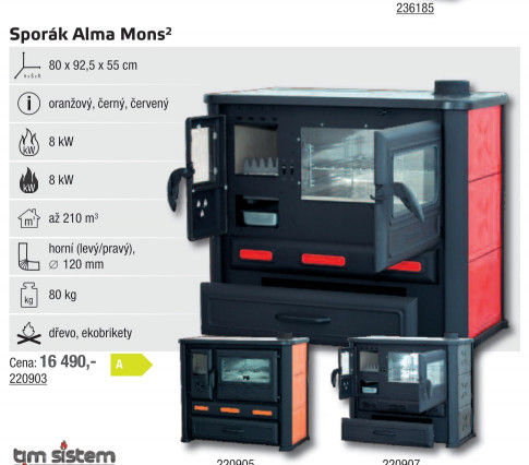 Sporák Alma Mons