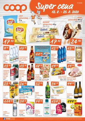 akční leták COOP 12.8.2020-25.8.2020