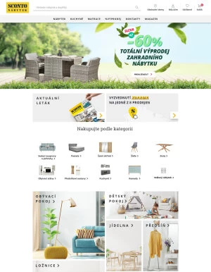 akční leták Sconto nábytek 18.8.2020-24.8.2020