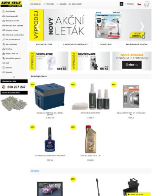 akční leták Auto Kelly 18.8.2020-24.8.2020