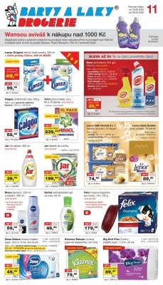 akční leták Barvy a laky drogerie 18.8.2020-6.9.2020