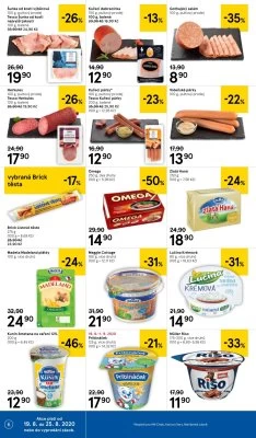 akční leták Tesco 19.8.2020-25.8.2020