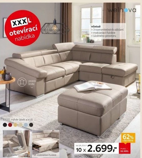 Sedací souprava Welnova