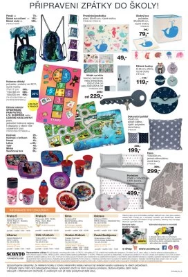 akční leták Sconto nábytek 21.8.2020-10.9.2020