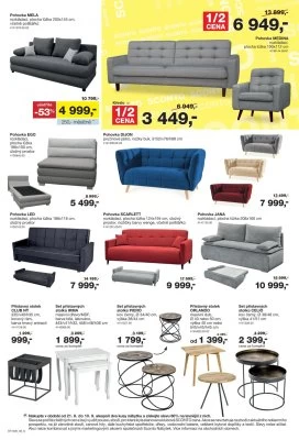 akční leták Sconto nábytek 21.8.2020-10.9.2020