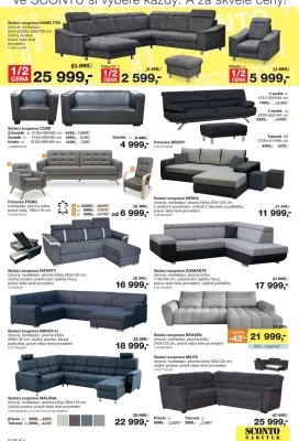 akční leták Sconto nábytek 21.8.2020-10.9.2020