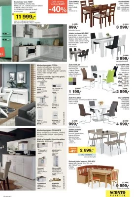 akční leták Sconto nábytek 21.8.2020-10.9.2020