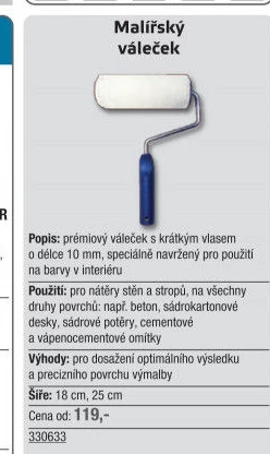Malířský váleček Dulux