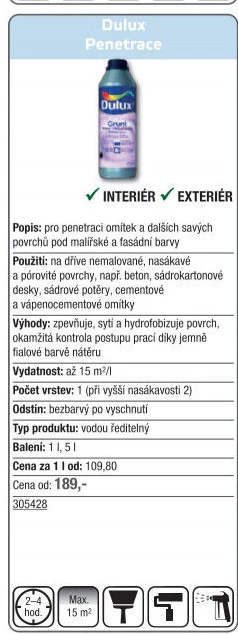 Penetrace Dulux Grunt