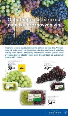 akční leták Tesco 26.8.2020-1.9.2020