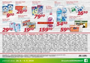 akční leták ESO MARKET 26.8.2020-6.9.2020