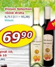 Vína Vinium Selection Velké Pavlovice