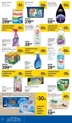 akční leták Tesco 26.8.2020-1.9.2020