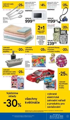akční leták Tesco 26.8.2020-1.9.2020