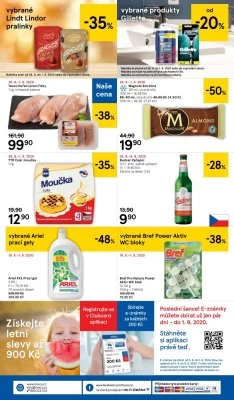 akční leták Tesco 26.8.2020-1.9.2020