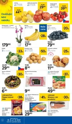 akční leták Tesco 26.8.2020-1.9.2020