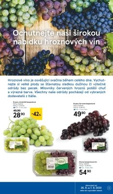 akční leták Tesco 26.8.2020-1.9.2020