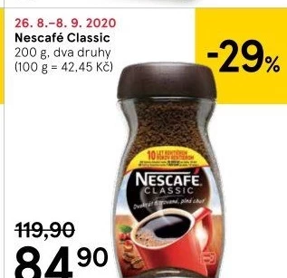 Instantní káva Nescafé Classic