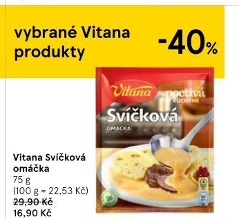 Omáčky instantní Vitana