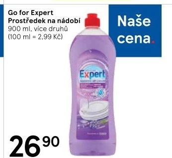 Prostředek na nádobí Go For Expert
