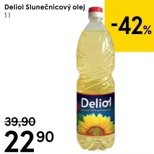 Slunečnicový olej Deliol