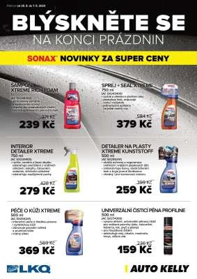 akční leták Auto Kelly 25.8.2020-7.9.2020