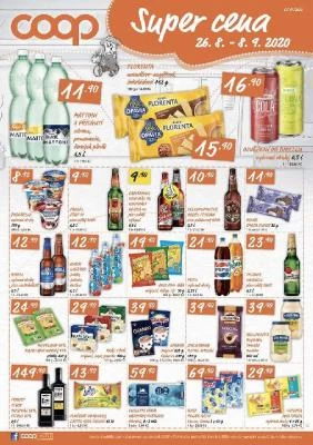 akční leták COOP 26.8.2020-8.9.2020