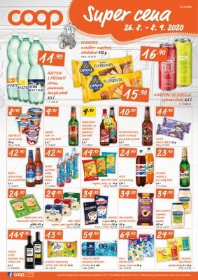 akční leták COOP 26.8.2020-8.9.2020