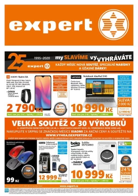 akční leták Expert elektro 27.8.2020-4.9.2020