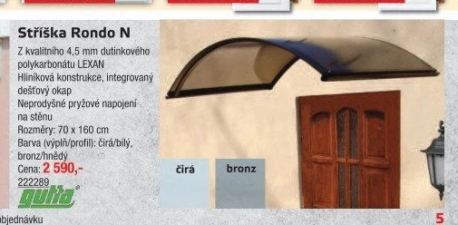 Vchodová stříška