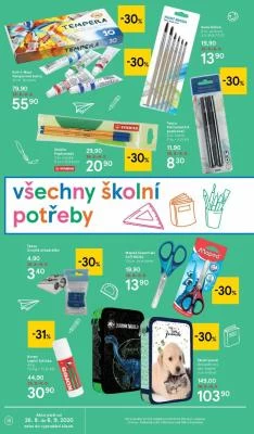 akční leták Tesco 2.9.2020-8.9.2020