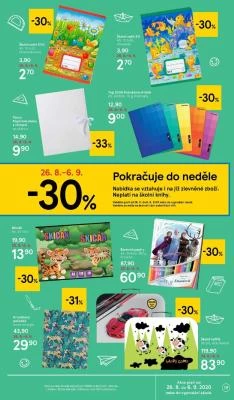 akční leták Tesco 2.9.2020-8.9.2020