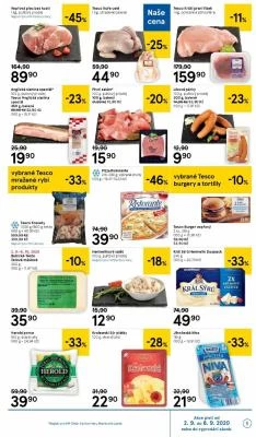 akční leták Tesco 2.9.2020-8.9.2020
