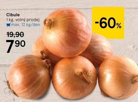 Cibule kuchyňská žlutá