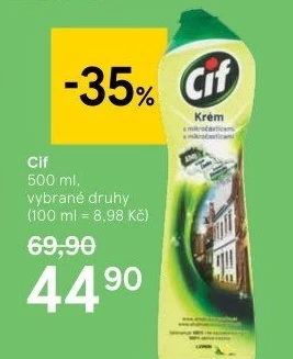 Krémový čistič Cif Cream