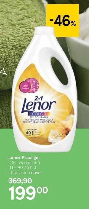 Prací gel Lenor
