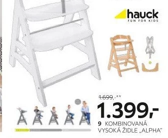 Dětská jídelní židle Hauck